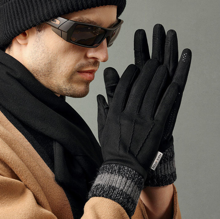 Warm Waterproof Mens Winter Gloves
