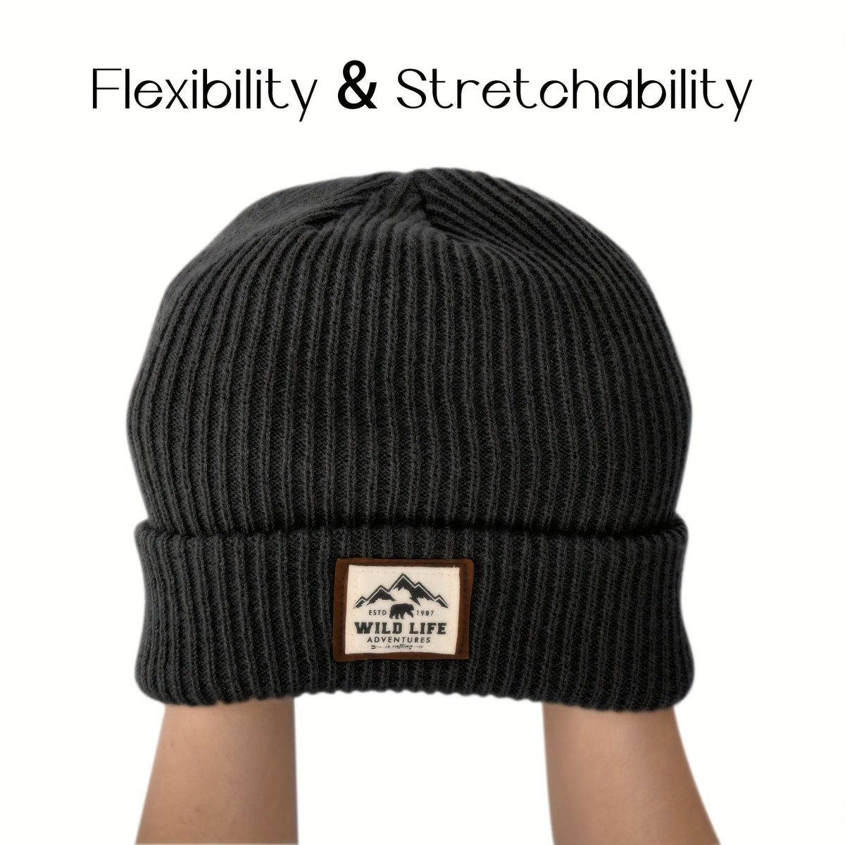 Pandaize Retro Beanie: Stylish Winter Hat for Men & Women