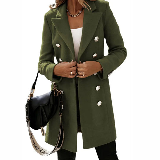 Ladies Classic Winter Overcoat