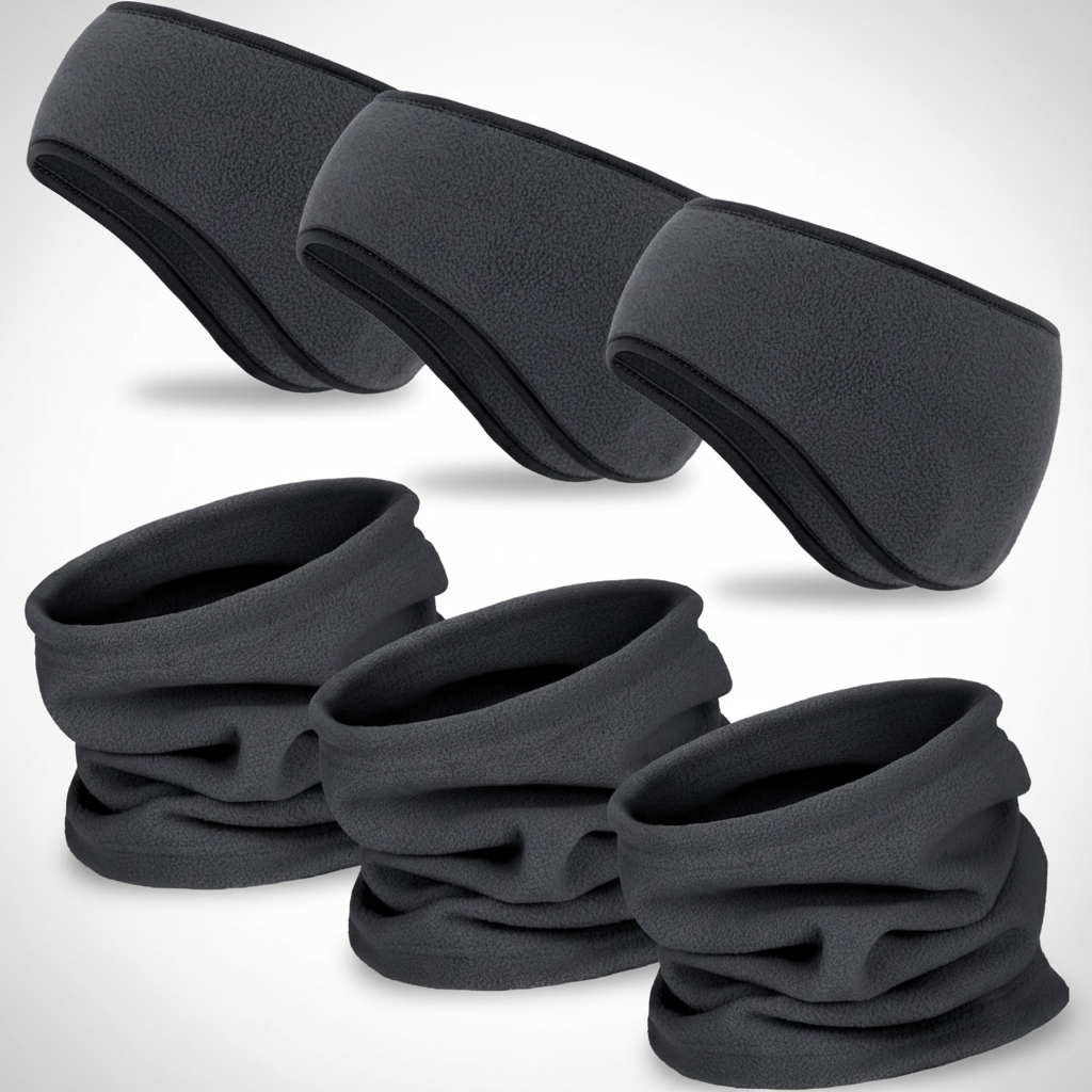 Cozy 6-Piece Fleece Home Set