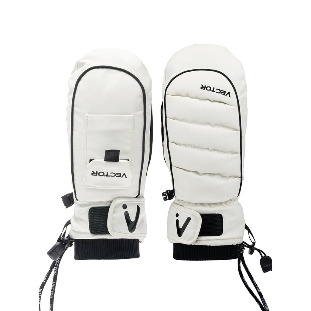 Vector Glide Kevlar 3-in-1 Snowboard & Ski Mittens With Wrist Guard