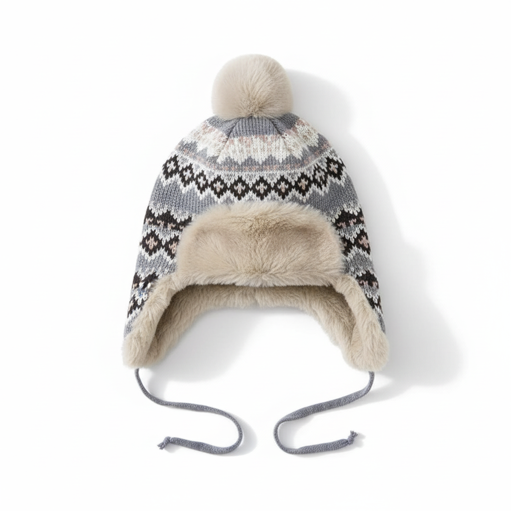Warm Beanie with Earflaps - SnugHat