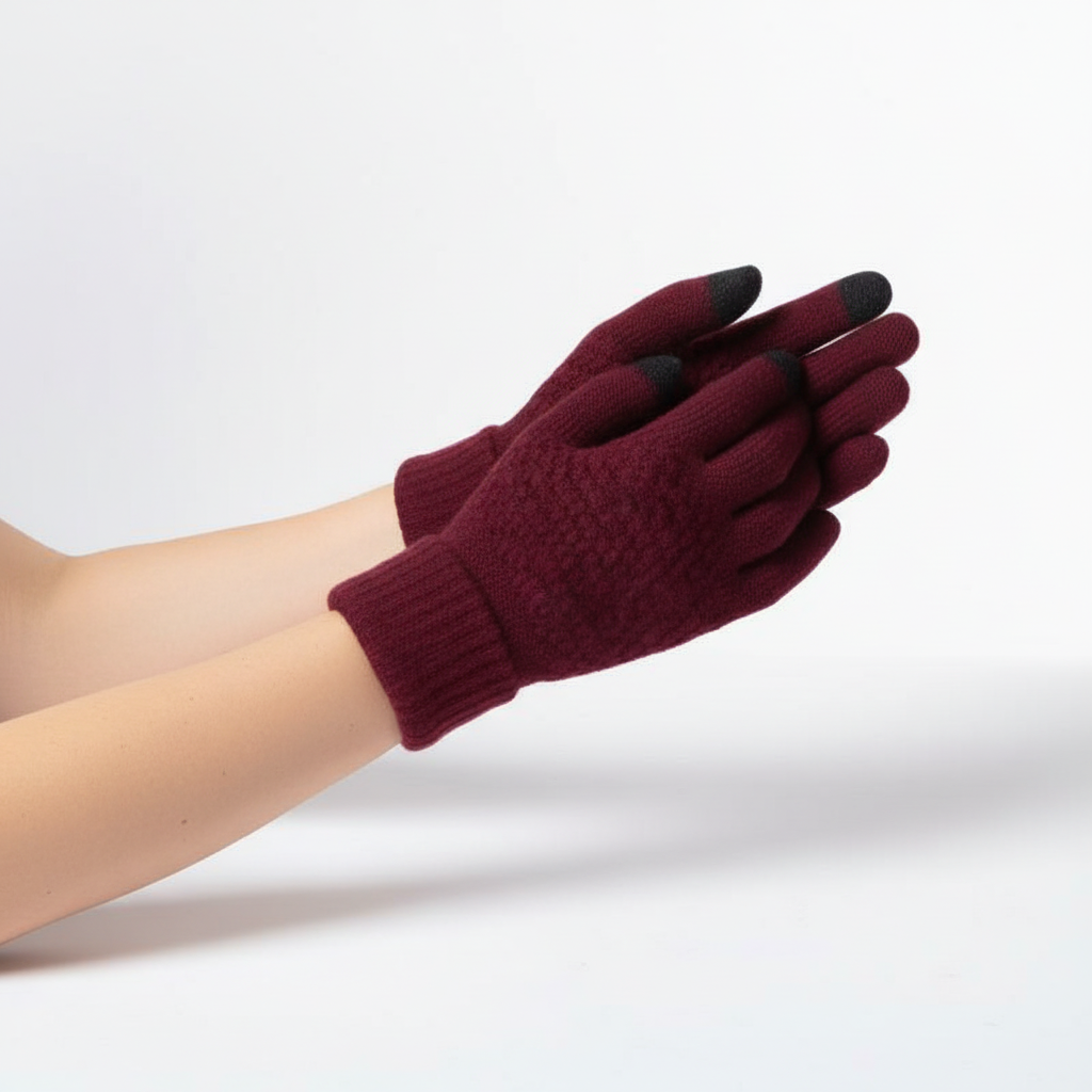 Warm Fleece Touchscreen Gloves