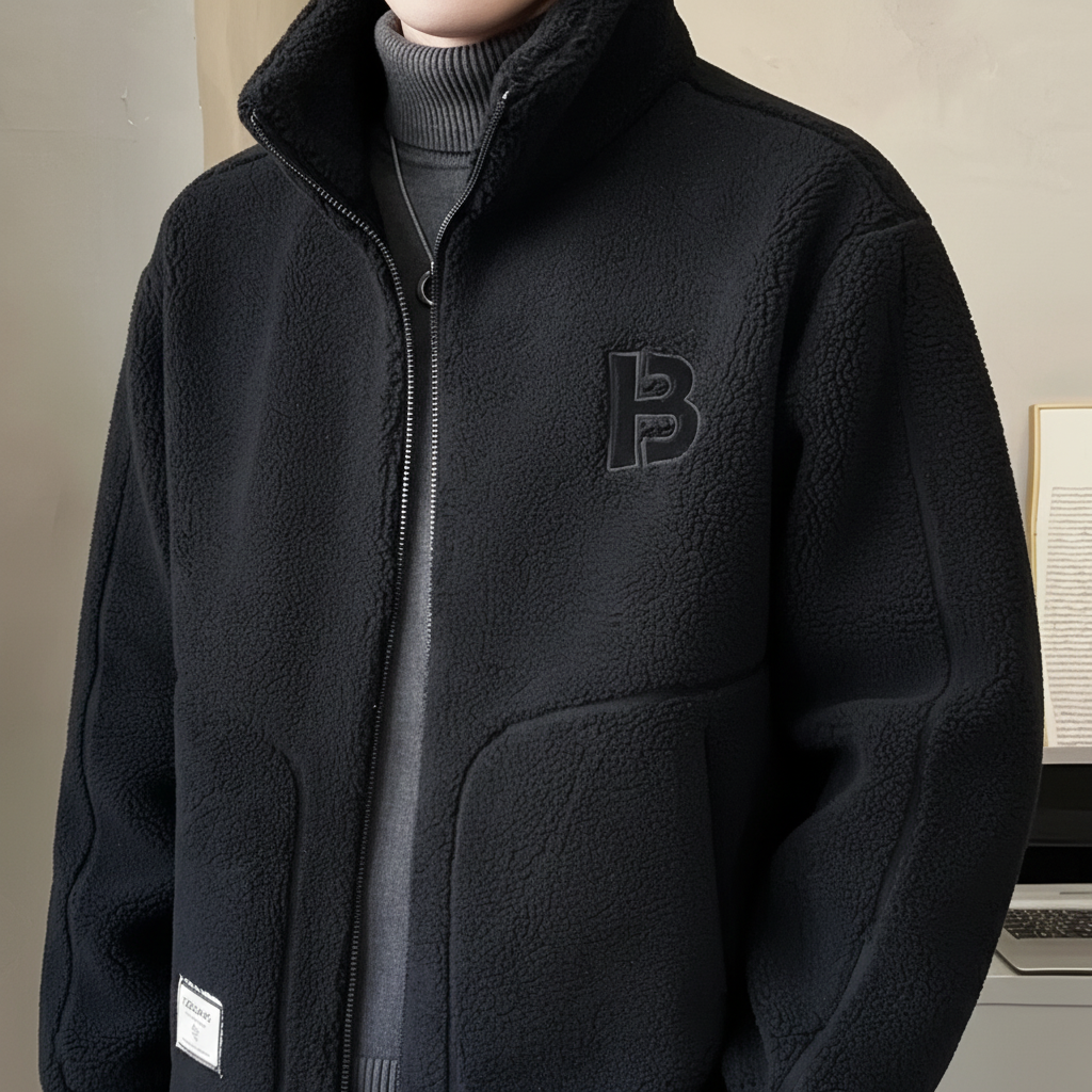 Warm Fleece Coat for Men