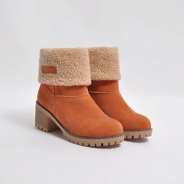 Warm Faux Fur Insulated Women's Boots