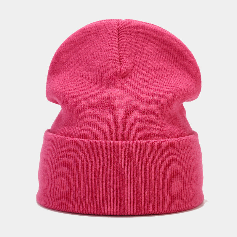 High-Quality Knit Beanie for Men and Women - Stylish Outdoor Cold Hat for Fall/Winter, Solid Color, Trendy Warmth, Light Layers Hat