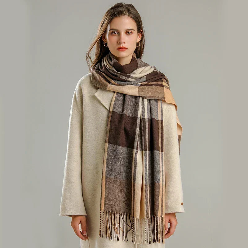 Soft Fringe Winter Scarf