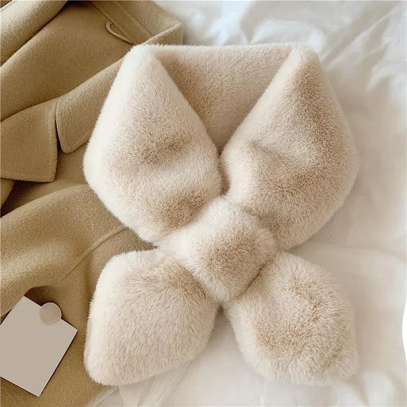 Warm Fleece Winter Scarf