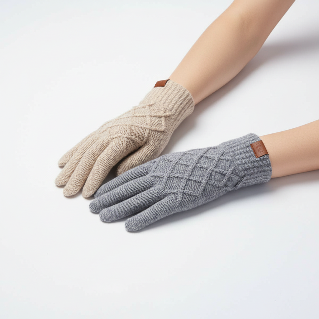 Warm Fleece Lined Winter Gloves