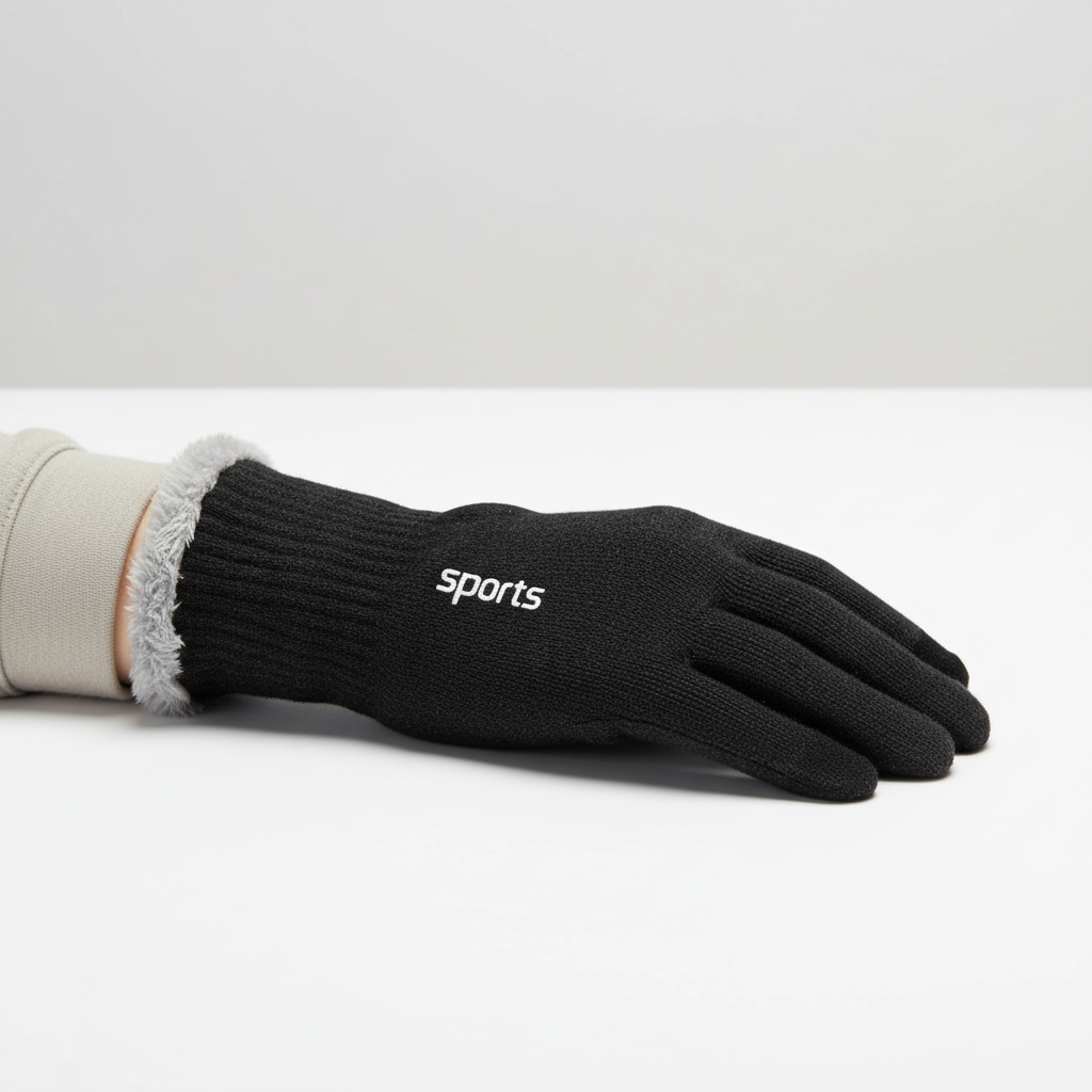 Warm Touchscreen Gloves Fleece Lining