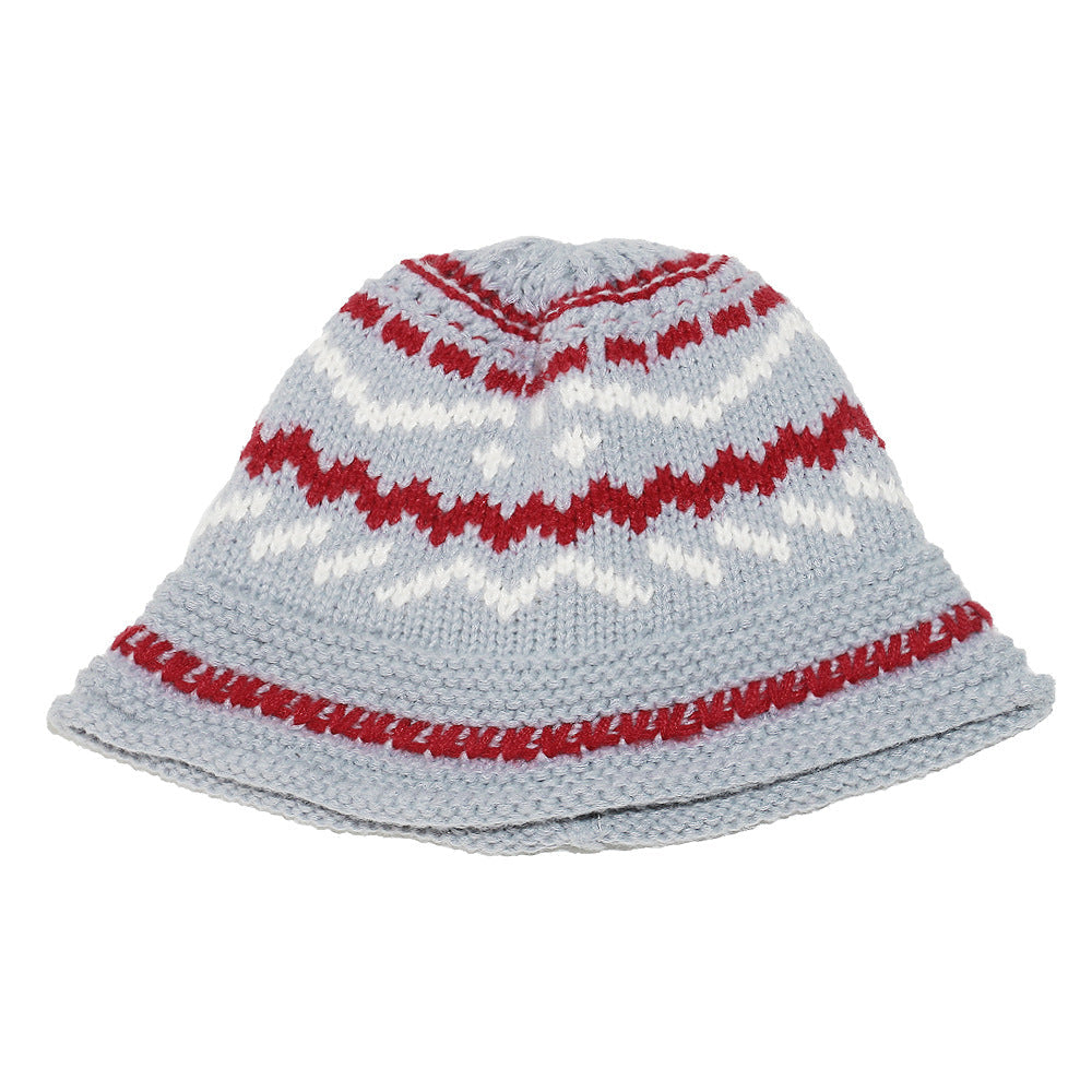Bohemian Fair Isle Earflap Beanie - Cozy Knit Hat
