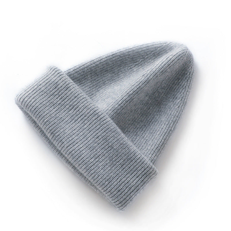 Cozy Cashmere Knit Beanie: Luxury Warm Winter Hat