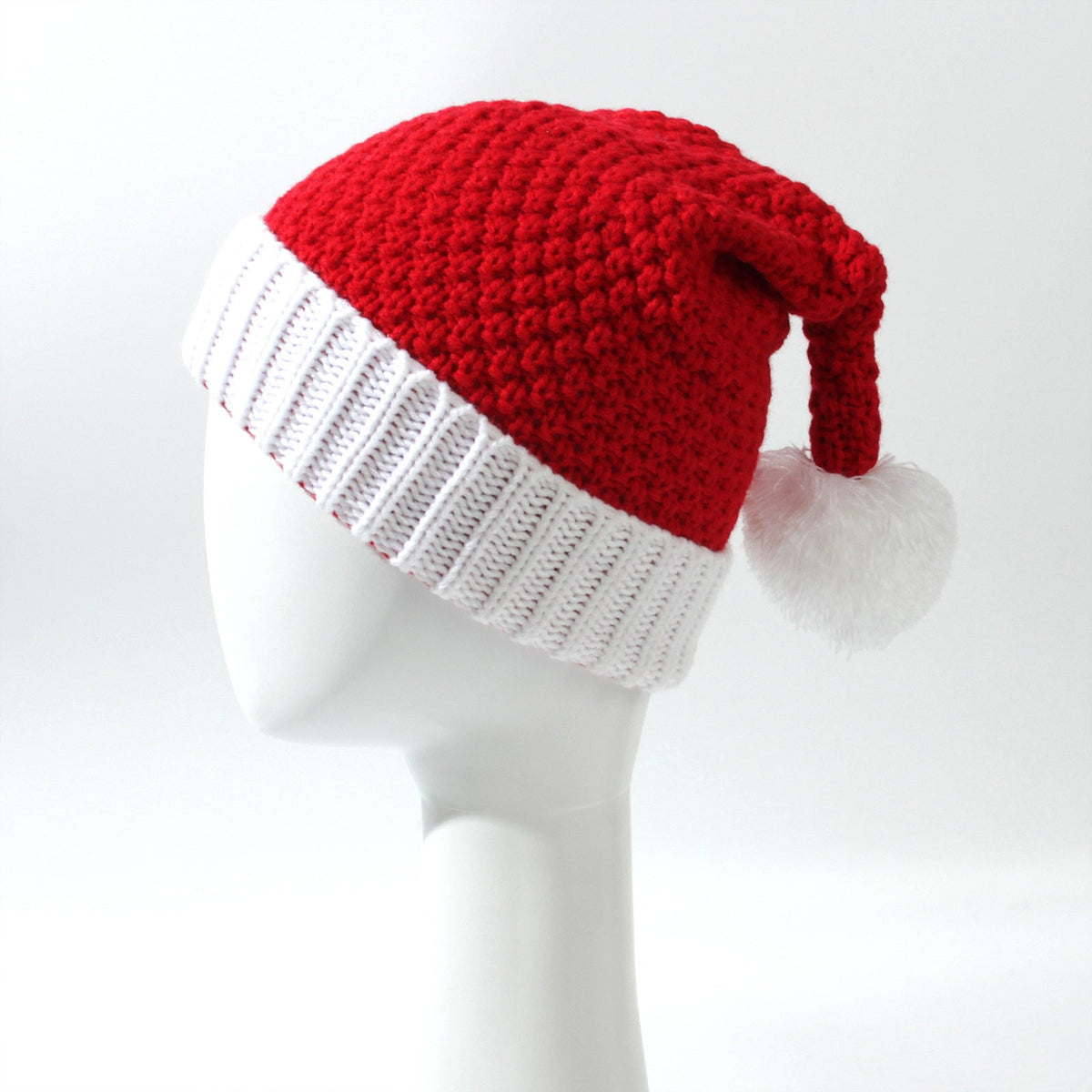 Cozy Christmas Knit Hat for Mom & Baby