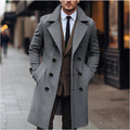 Warm Double Breasted Long Winter Coat