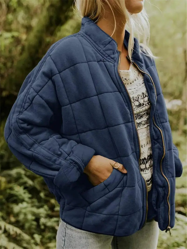 Large Cushioned Winter Coat - Eliza
