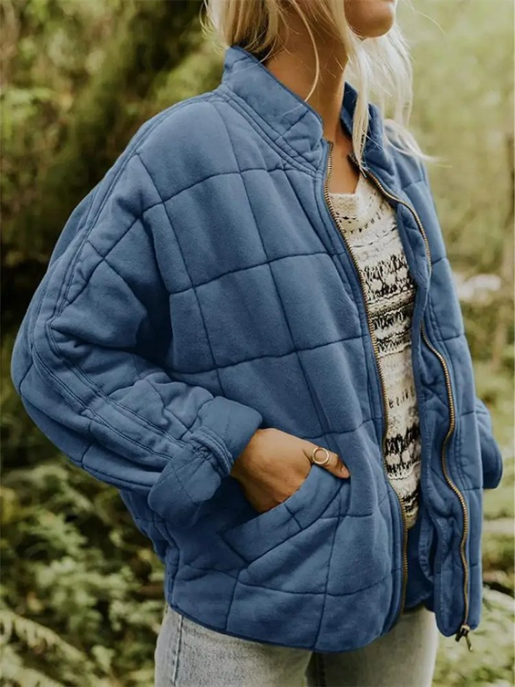 Large Cushioned Winter Coat - Eliza