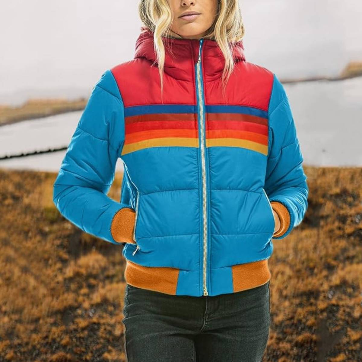 Classic Women's Winter Parka Jacket