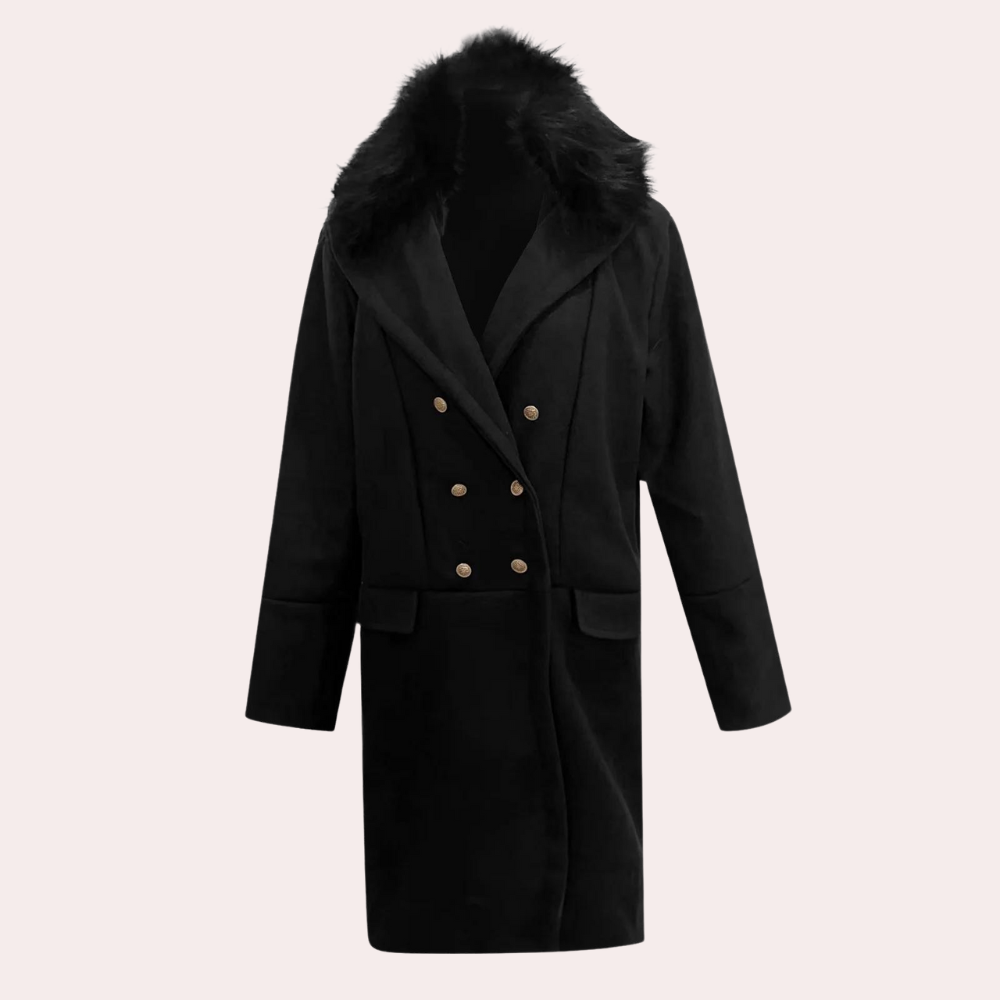 Classic Black Mens Insulated Winter Coat